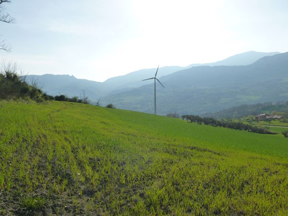 Small wind turbine project in Abruzzo