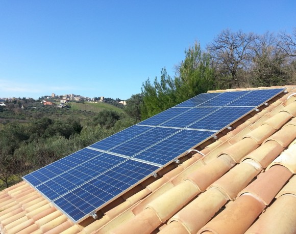 Residential photovoltaics in Chieti