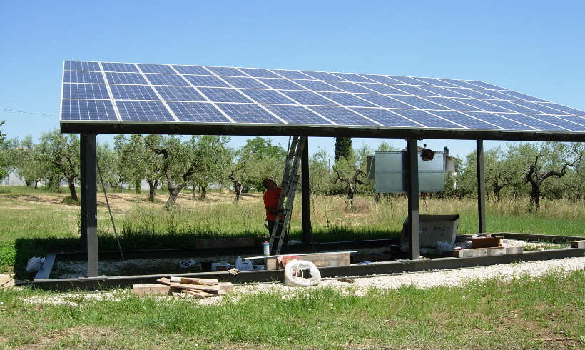rimessa agricola fotovoltaico